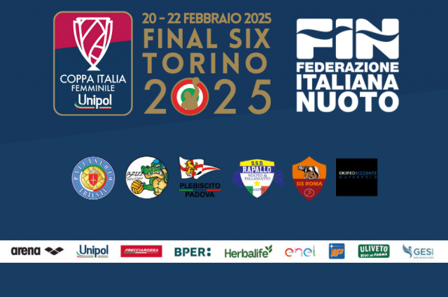 COPPA ITALIA UNIPOL: A TORINO IL FINAL SIX FEMMINILE